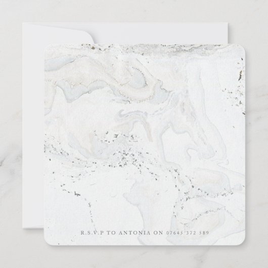 MARBLE BOXES BEWAREN DE DATUM SAVE THE DATE (Achterkant)