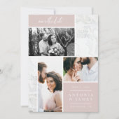 MARBLE BOXES BEWAREN DE DATUM SAVE THE DATE (Voorkant)