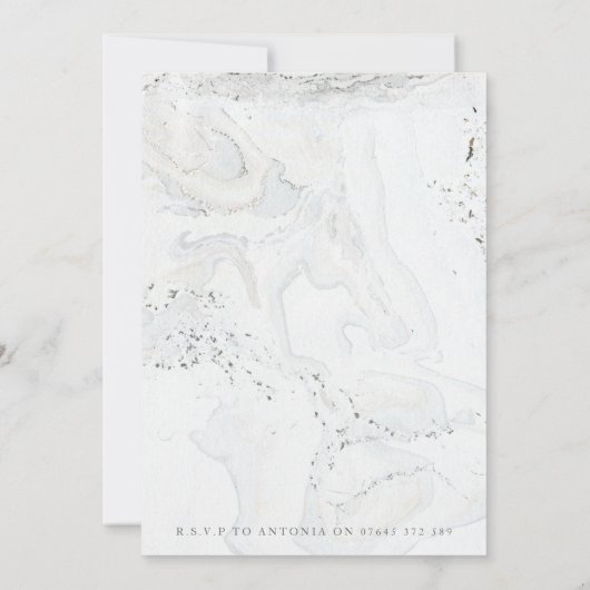 MARBLE BOXES BEWAREN DE DATUM SAVE THE DATE (Achterkant)