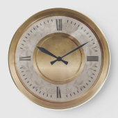 Marble Brass Clock Grote Klok (Voorkant)