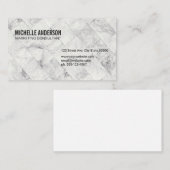 Marble Brick Achtergrond Visitekaartje (Voorkant / Achterkant)