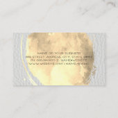 Marble Bricks | Goudborstel Visitekaartje (Achterkant)