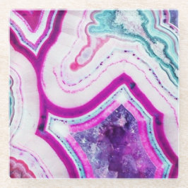 Marble Brights Glass Onderzetter