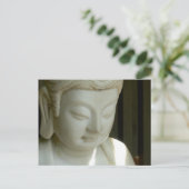 Marble Buddha Briefkaart (Staand voorkant)