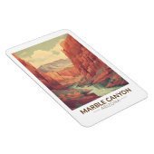 Marble Canyon Arizona Travel Art Vintage Magneet (Rechterzijde)