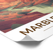 Marble Canyon Arizona Travel Art Vintage Poster (Hoek)