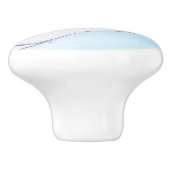 Marble Ceramic Knob. Keramische Knop (Zijkant)