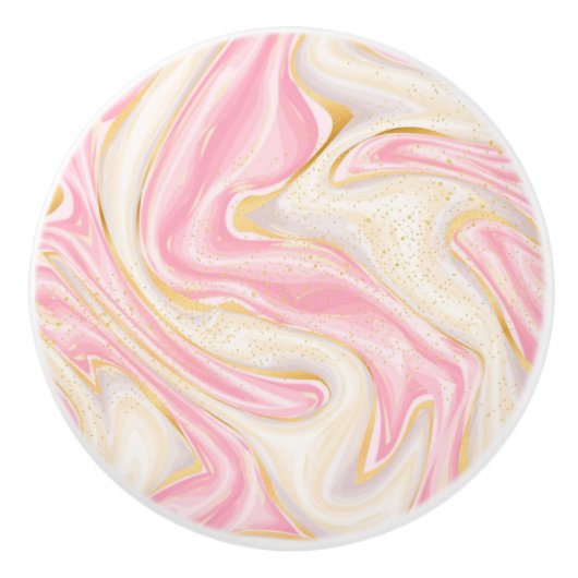 Marble Ceramic Knob. Keramische Knop (Voorkant)