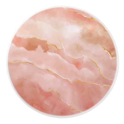 Marble Ceramic Knob. Keramische Knop (Voorkant)