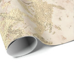 Marble Champaigne Gold Peach Blush Metal Strokes Cadeaupapier<br><div class="desc">Minimalisme en elegantie,  afhankelijk van de werkelijke ontwikkeling van de binnenbekleding. Voor veel luxe glam-gelegenheden</div>