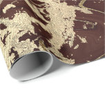 Marble Champaigne Gold Sepia Burguny Metal Strokes Cadeaupapier<br><div class="desc">Minimalisme en elegantie,  afhankelijk van de werkelijke ontwikkeling van de binnenbekleding. Voor veel luxe glam-gelegenheden</div>