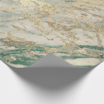 Marble Champaigne Gold Sepia Green Metal Strokes Cadeaupapier<br><div class="desc">Minimalisme en elegantie,  afhankelijk van de werkelijke ontwikkeling van de binnenbekleding. Voor veel luxe glam-gelegenheden</div>