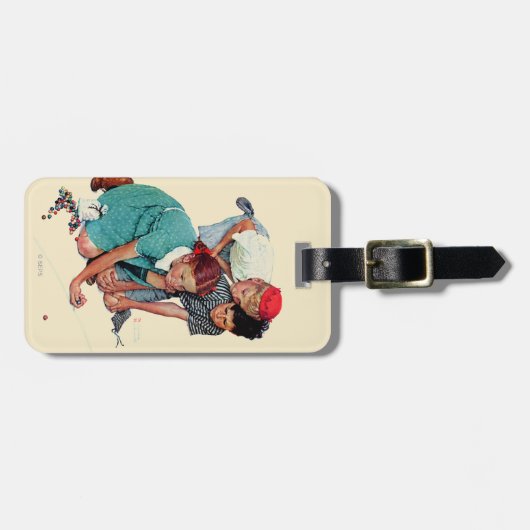 Marble Champion Bagagelabel (Voorkant horizontaal)