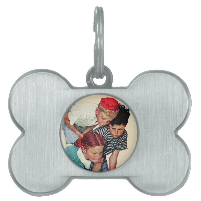 Marble Champion Huisdieren Naamplaatje (voorkant)