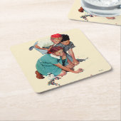 Marble Champion Kartonnen Onderzetters (Schuin)