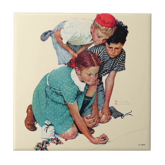 Marble Champion Tegeltje (Voorkant)