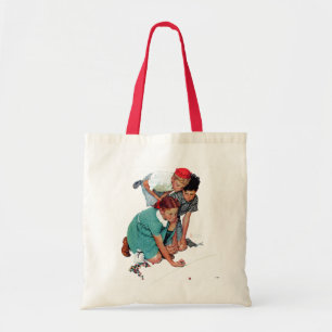 Marble Champion Tote Bag