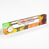 Marble Classy Modern Personalized Naambordje