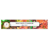 Marble Classy Modern Personalized Naambordje (Voorkant)