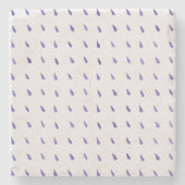 Marble Coaster - Purple Pattern Stenen Onderzetter (Voorkant)