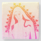 MARBLE COASTER studio miiri Stenen Onderzetter (Voorkant)