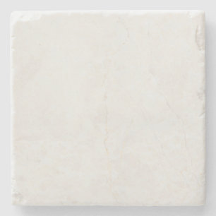 Marble Coaster Witte Minimalistische Onderzetter