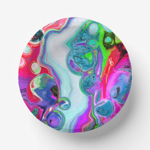 Marble Colorful Fluid Art Papieren Kommen