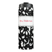 Marble Composition notebook, speciaal aangepast Thermosbeker (Voorkant)