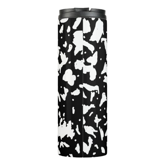 Marble Composition notebook, speciaal aangepast Thermosbeker (Achterkant)