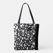 Marble Composition notebook, speciaal aangepast Tote Bag (Achterkant)