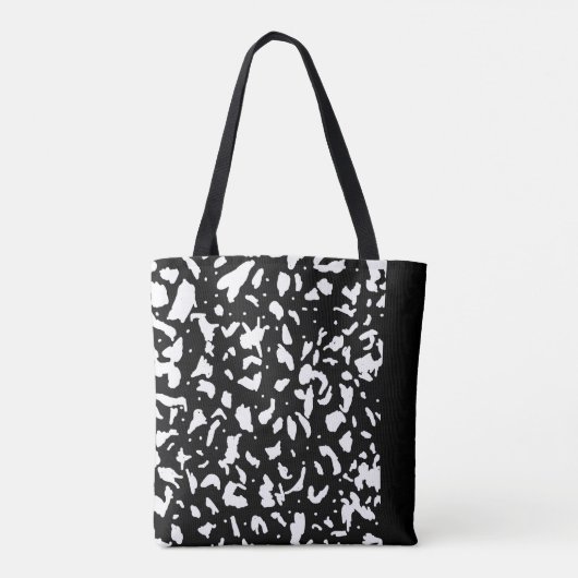 Marble Composition notebook, speciaal aangepast Tote Bag (Achterkant)