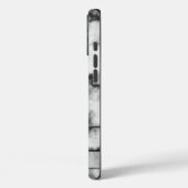 Marble Cross Custom iPhone Case (Achterkant / Links)