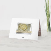 Marble design Bat Mitzvah - Gepersonaliseerd Kaart (Achterkant)