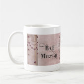 Marble design Bat Mitzvah Koffiemok (Links)