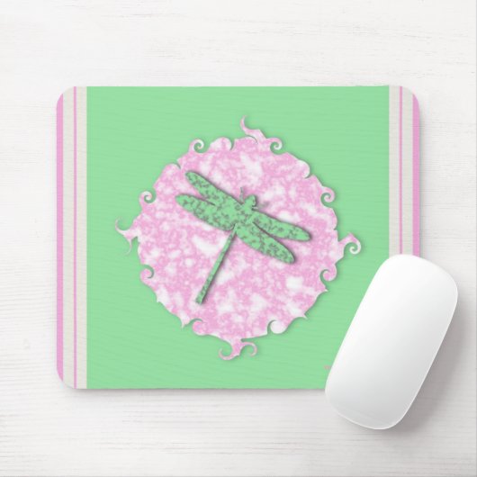 Marble Dragonfly Mousepad Muismat (Met muis)