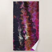 Marble Dreams beroemd gemaakt door JP's Artsy Ware Strandlaken (Voorkant)