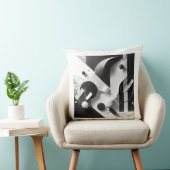 Marble Echoes of Silent Geometry Kussen (Stoel)