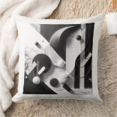 Marble Echoes of Silent Geometry Kussen (Deken)
