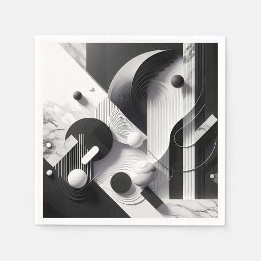 Marble Echoes of Silent Geometry Servet (Voorkant)
