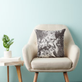 Marble Effect Cushion Kussen (Stoel)