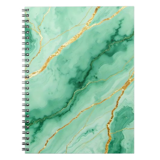 marble effect notebook notitieboek (Voorkant)