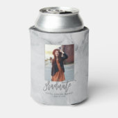 MARBLE EN ROOS GOLD AFSTUDEREN BLIKJESKOELER (Blikje Achterkant)