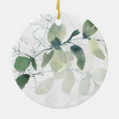 Marble Eucalyptus Moeder van de Bride Keepomwille Keramisch Ornament (Achterkant)