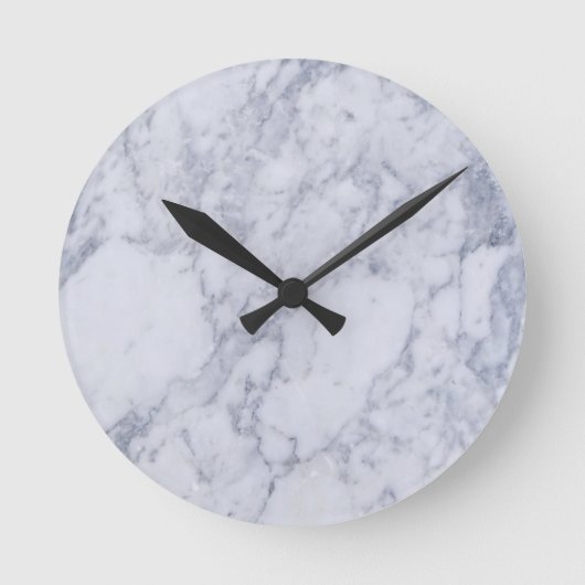 Marble Finish Clock Ronde Klok (Voorkant)