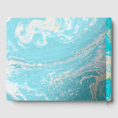 Marble Foil Guest Book Gastenboek (Achterkant)
