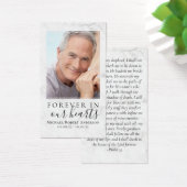 Marble Forever in Our Hearts Memorial Kaart (Bureau)