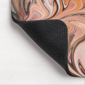 Marble Forms – Pink & Beige Soft Marble Muismat (Hoek)