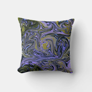 Marble Forms – Violet & Gold Mystic Energy Kussen
