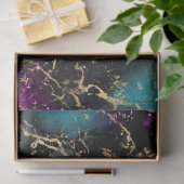 Marble Galaxy Serie Design 13 Tissuepapier (Geschenk)