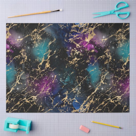 Marble Galaxy Series Design 13 Tissuepapier (Craft)
